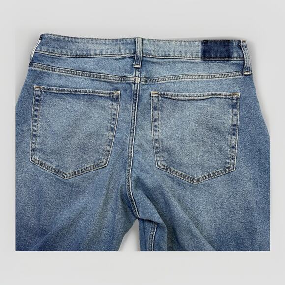 Hollister High Rise Vintage Baggy Jeans Women's Size 15 R 32X31 Ripped - Picture 3 of 9